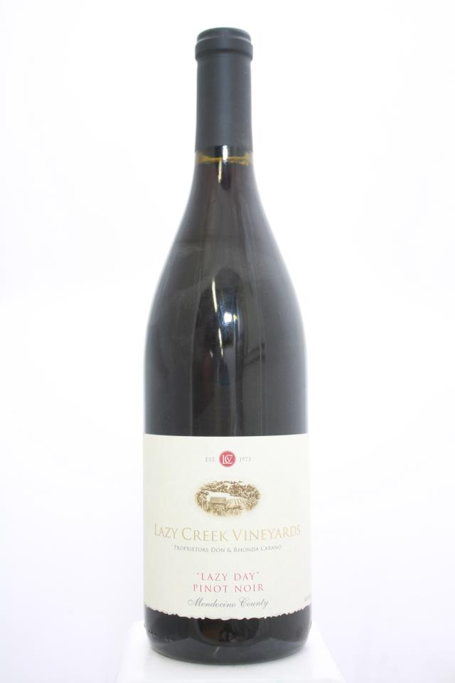 Lazy Creek Vineyards Pinot Noir Lazy Day NV