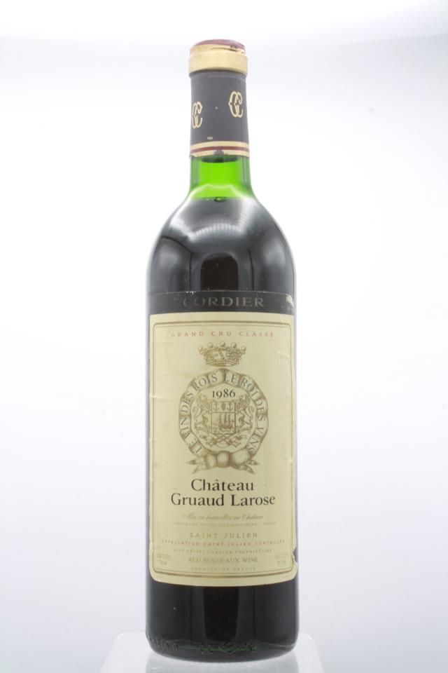 Gruaud Larose 1986