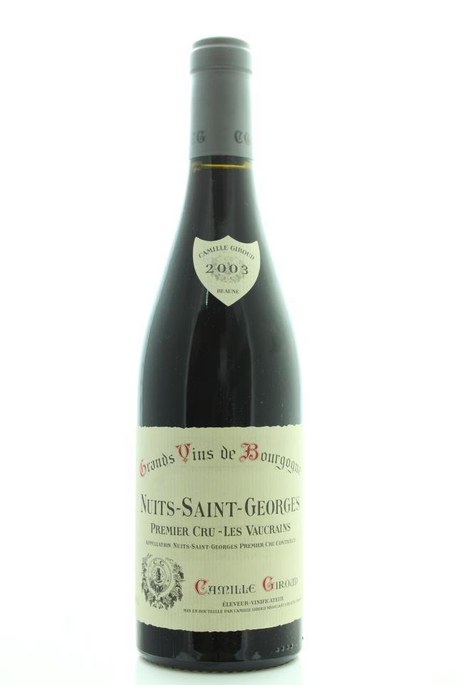 Camille Giroud Nuits-Saint-Georges Les Vaucrains 2003