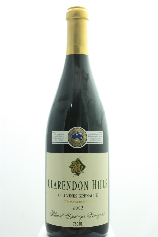 Clarendon Hills Grenache Blewitt Springs Vineyard Old Vines 2002