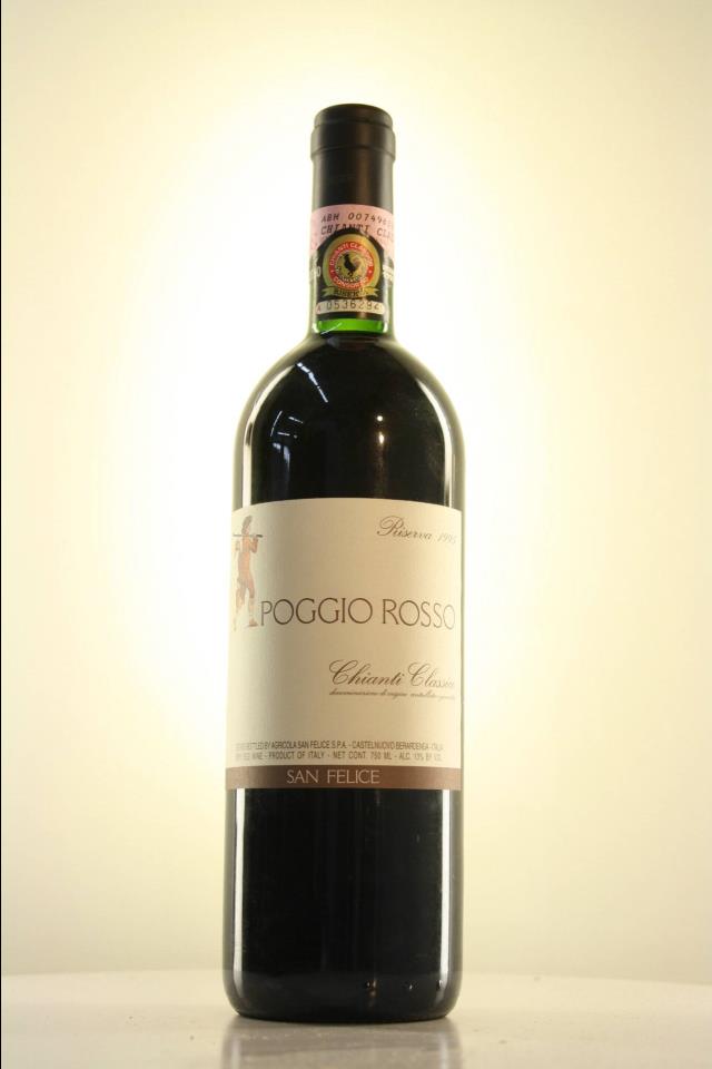 San Felice Chianti Classico Riserva Poggio Rosso 1995