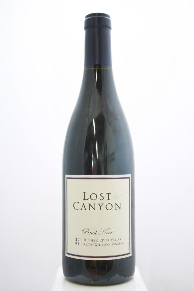 Lost Canyon Pinot Noir Goff-Whitton Vineyard 2009