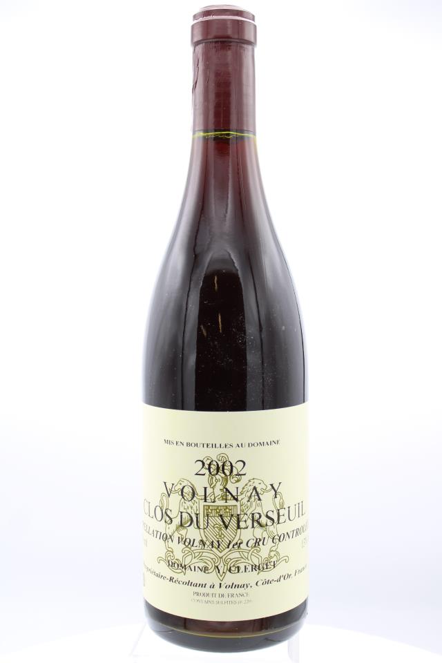 Yvon Clerget Volnay Clos du Verseuil 2002
