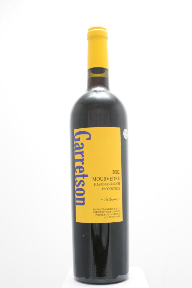 Garretson Mourvèdre Hastings Ranch The Graosta 2002