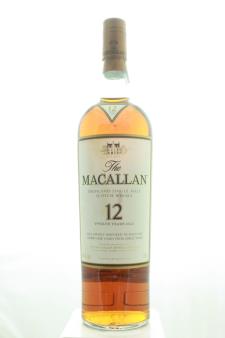 The Macallan Sherry Oak Cask Single Malt Scotch Whisky 12-Year-Old NV