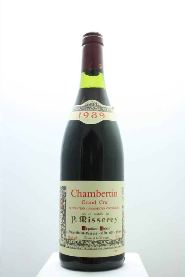 P. Misserey Chambertin 1989