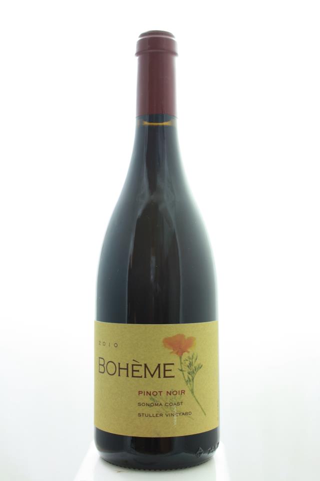 Bohéme Wines Pinot Noir Stuller Vineyard 2010