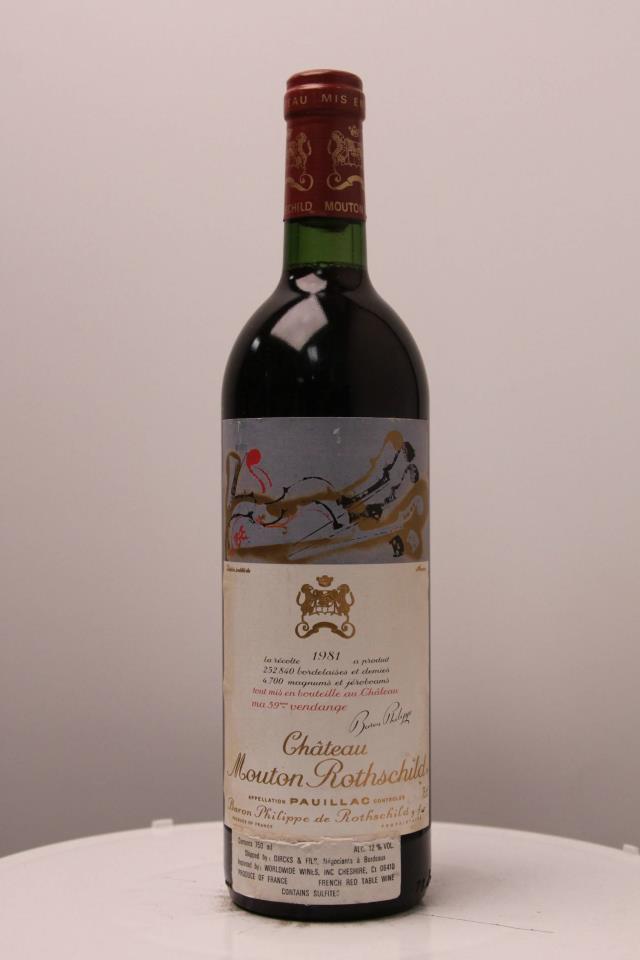 Château Mouton Rothschild 1981