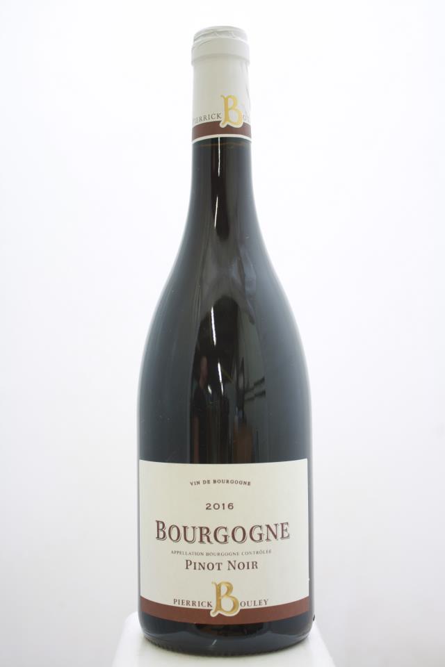 Pierrick Bouley Bourgogne Rouge 2016
