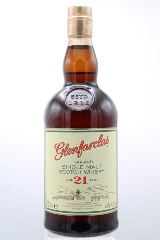J&G Grant Glenfarclas Single Highland Malt Scotch Whisky 21-Years-Old NV