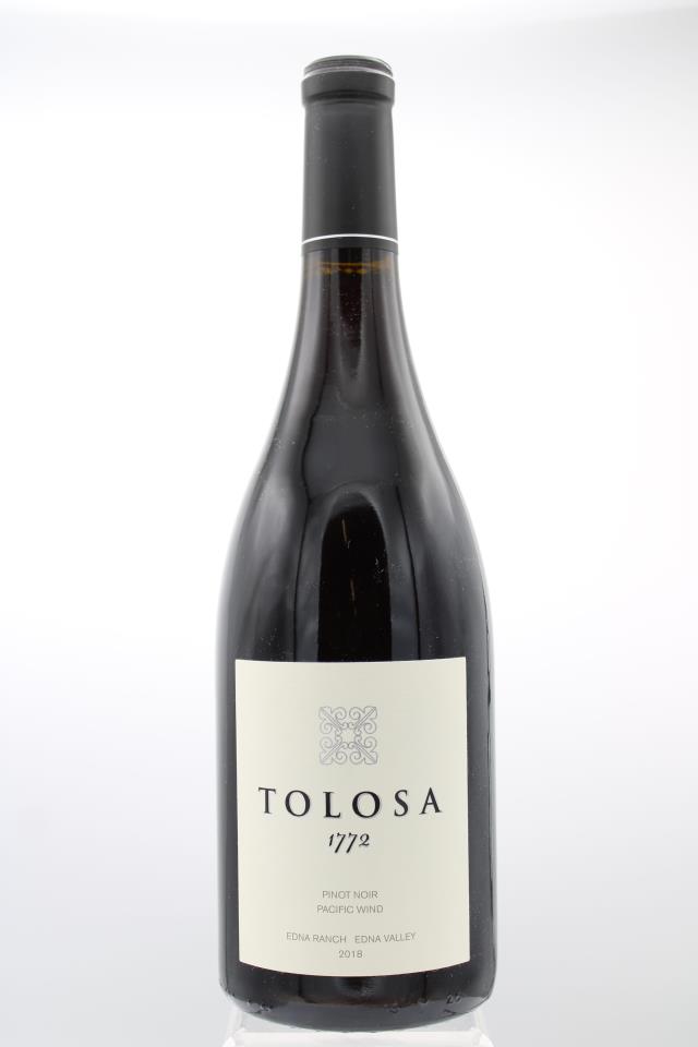 Tolosa Pinot Noir 1772 Edna Ranch Pacific Wind 2018