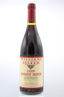 Williams Selyem Pinot Noir Bucher Vineyard 2009