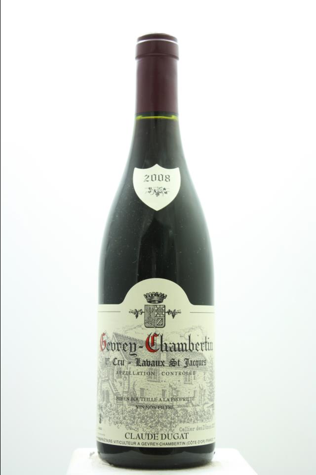 Claude Dugat Gevrey-Chambertin Lavaux Saint-Jacques 2008