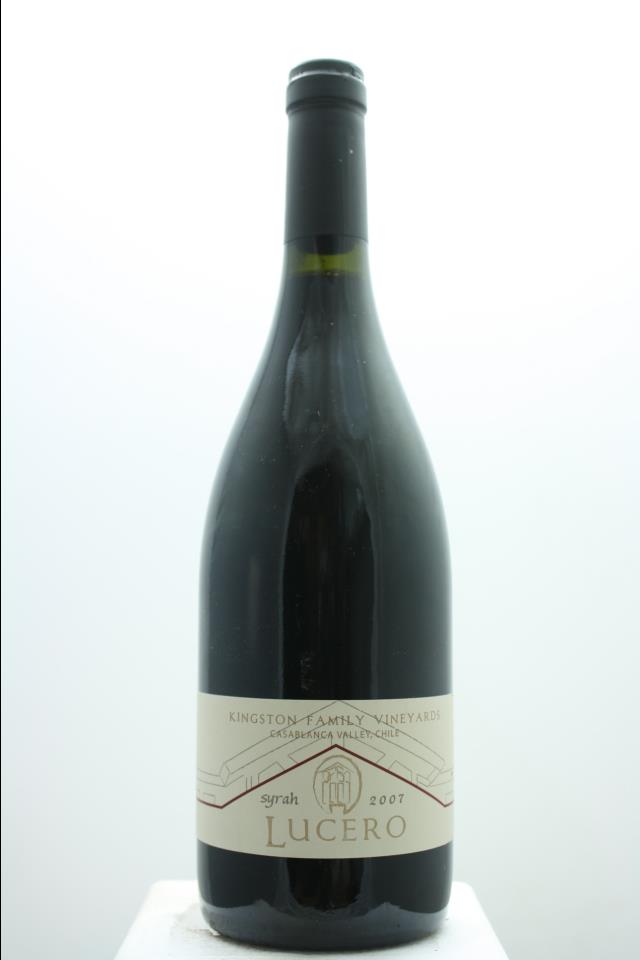 Kingston Family Vineyards Syrah Lucero 2007