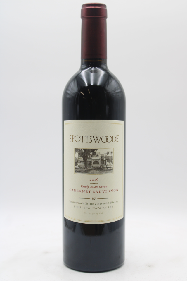 Spottswoode Cabernet Sauvignon Estate 2016