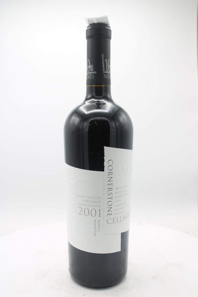 Cornerstone Cellars Cabernet Sauvignon Howell Mountain 2001