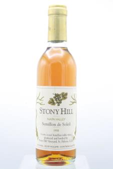Stony Hill Vineyard Semillon de Soleil 1998