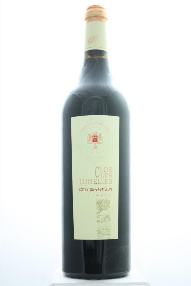 Clos Les Lunelles 2003