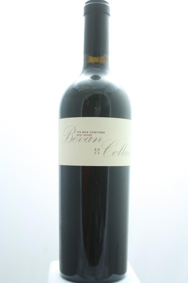 Bevan Cellars Proprietary Red Tin Box Vineyard 2011