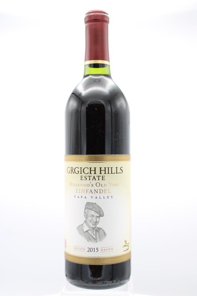 Grgich Hills Zinfandel Miljenko's Old Vines 2015
