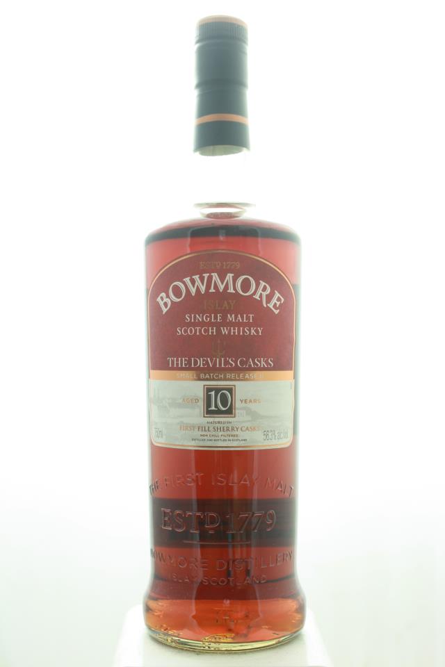 Bowmore Islay Single Malt Scotch Whisky The Devil's Casks Small Batch Release II 10-Years-Old NV