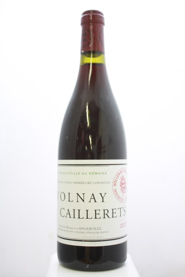 Marquis d'Angerville Volnay Les Caillerets 2002