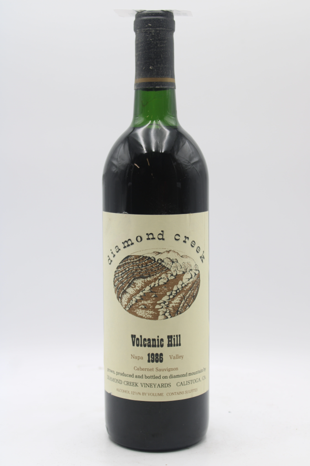 Diamond Creek Cabernet Sauvignon Volcanic Hill 1986