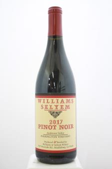 Williams Selyem Pinot Noir Ferrington Vineyard 2017