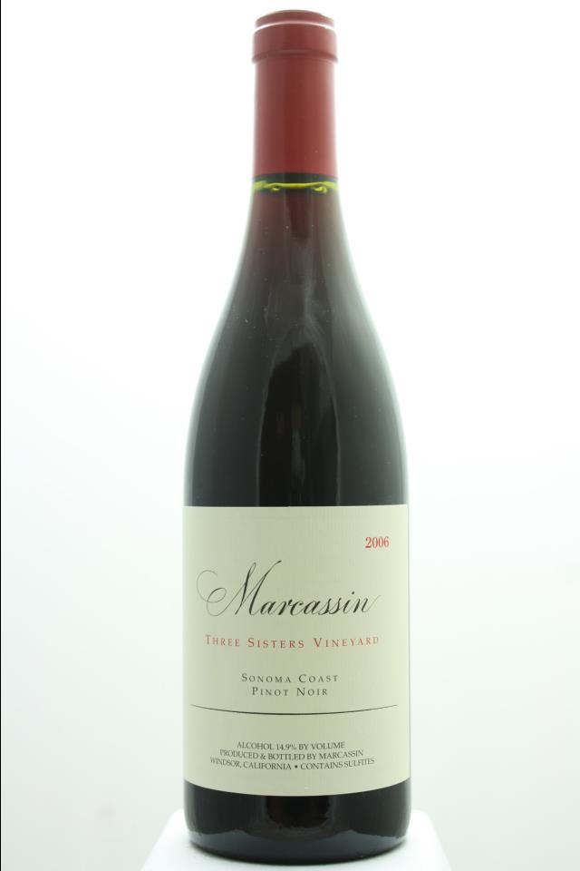 Marcassin Pinot Noir Three Sisters Vineyard 2006