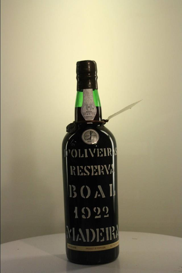 d`Oliveiras Boal Reserva 1922