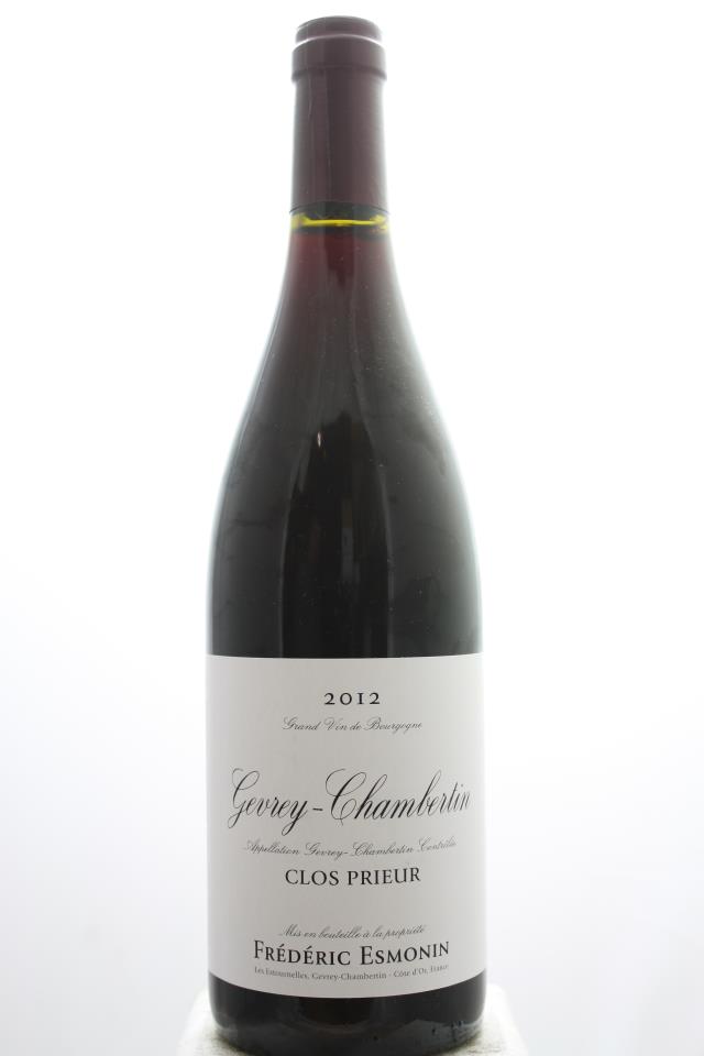 Frédéric Esmonin Gevrey-Chambertin Clos Prieur 2012