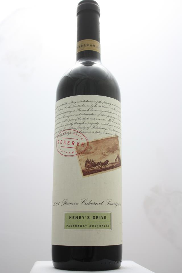 Henry's Drive Cabernet Sauvignon Reserve 2001