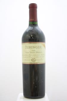 Beringer Vineyard Merlot Appellation Collection 1999