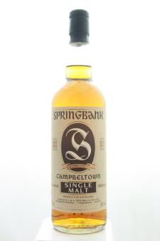 Springbank Single Malt Scotch Whisky 21-Year-Old NV