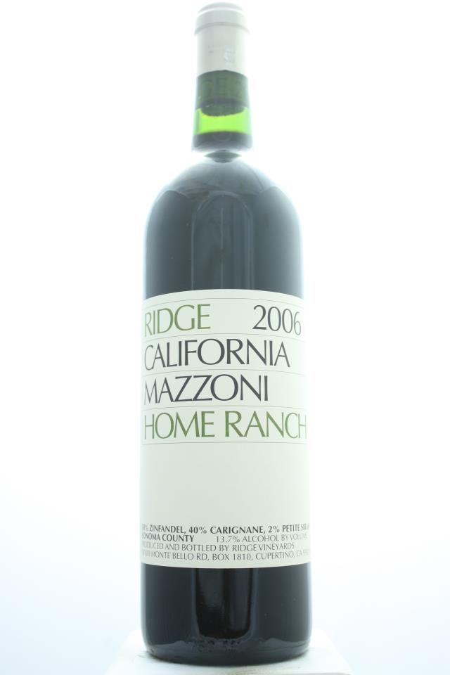 Ridge Vineyards Mazzoni Home Ranch ATP 2006