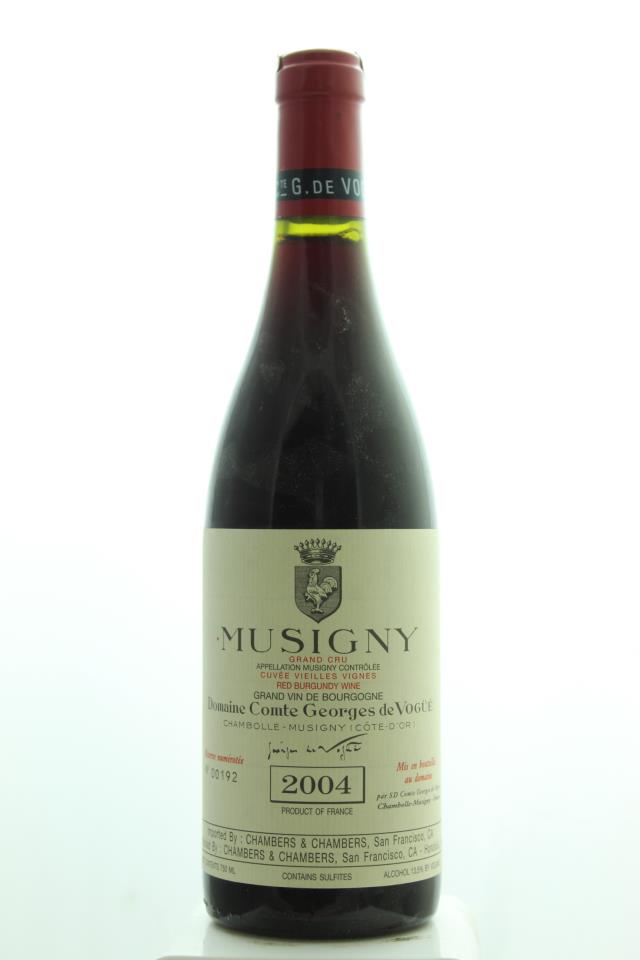 Comte Georges de Vogüé Musigny Cuvée Vieilles Vignes 2004