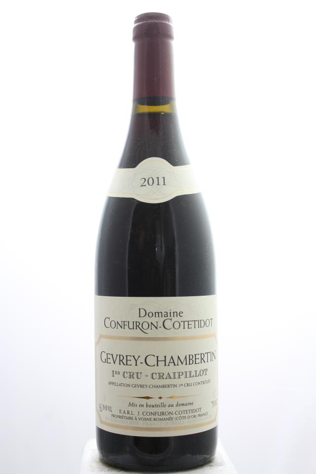 Confuron-Contetidot Gevrey-Chambertin Craipillot 2011
