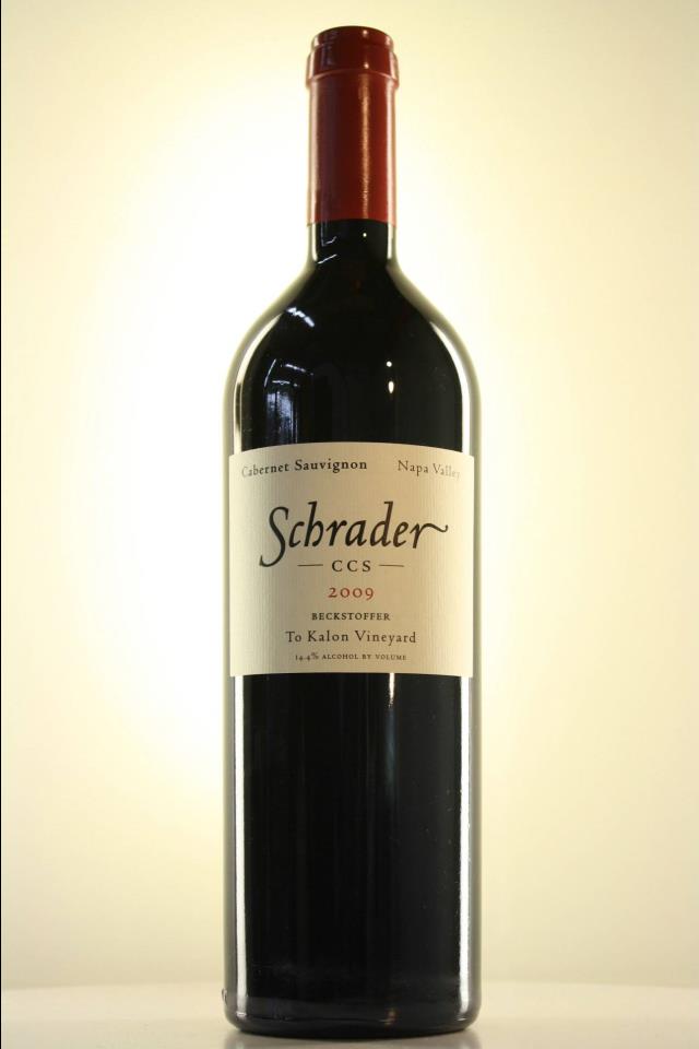 Assorted Schrader Beckstoffer To Kalon Vineyard Cabernet Sauvignon 2009 