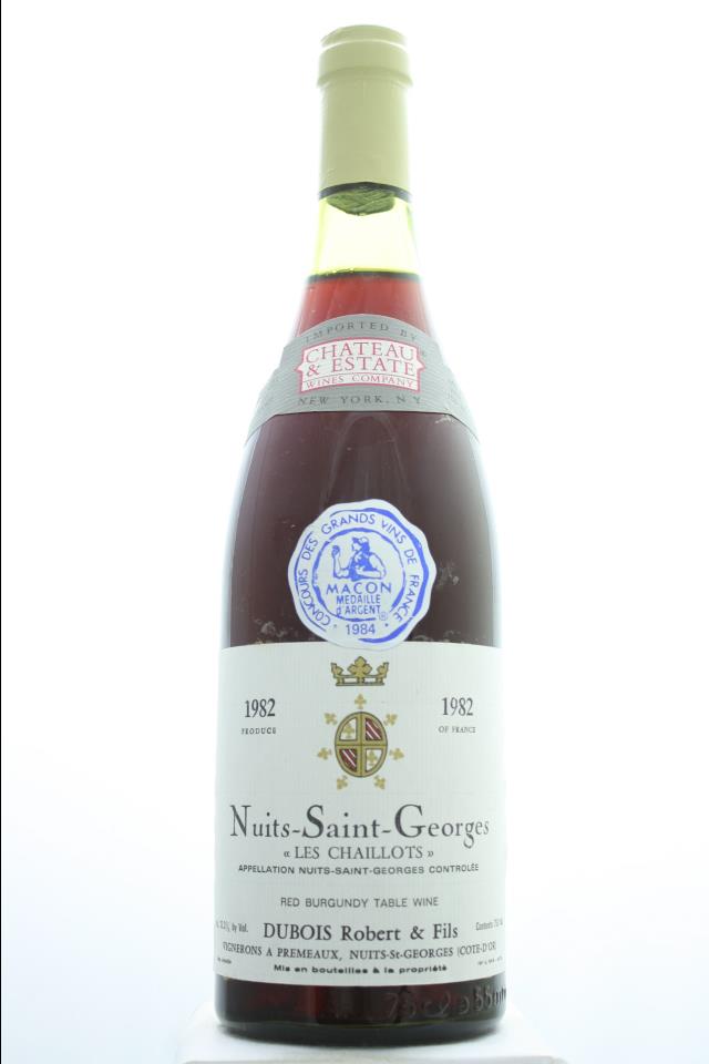 Robert Dubois Nuits-Saint-Georges Les Chaillots 1982