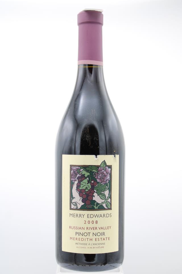 Merry Edwards Pinot Noir Meredith Estate Methode a l'Ancienne 2008
