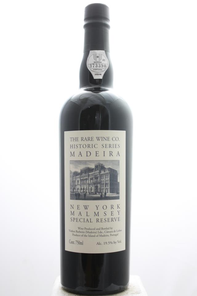 The Rare Wine Co. Madeira Historic Series New York Malmsey Special Reserve NV