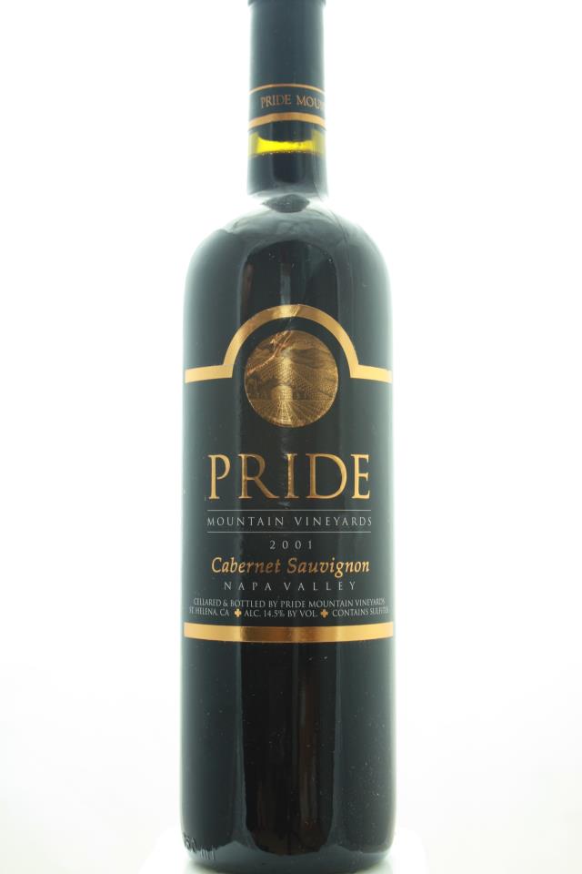 Pride Mountain Vineyards Cabernet Sauvignon 2001