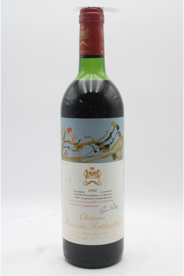 Mouton Rothschild 1981
