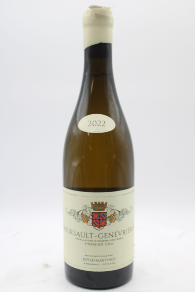 Boyer Martenot Meursault Genevrieres 2022