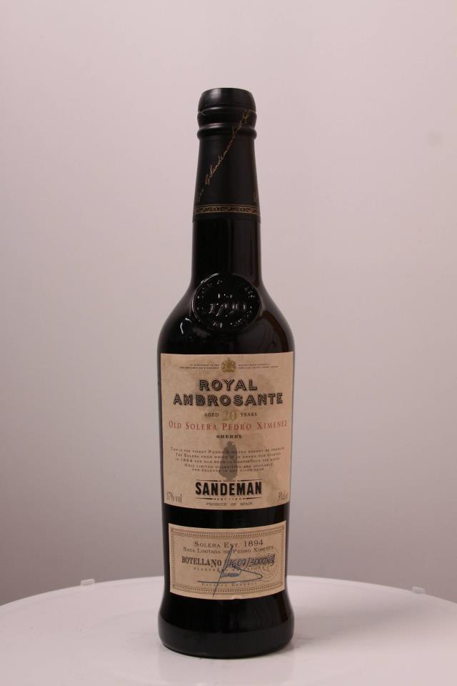 Sandeman PX Old Solera Royal Ambrosante Sherry NV