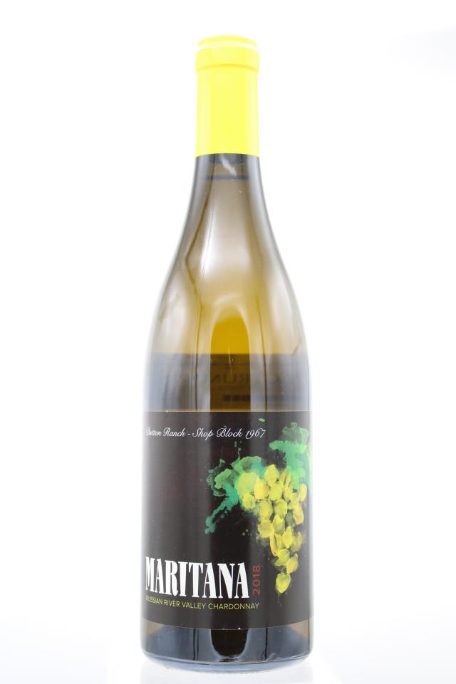 Maritana Vineyards Chardonnay Dutton Ranch Shop Block 1967 2018