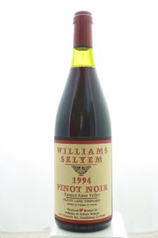 Williams Selyem Pinot Noir Olivet Lane Vineyard 1994