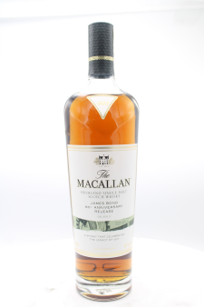 The Macallan Highland Single Malt Scotch Whisky 007 James Bond 60th Anniversary Release Decade II NV