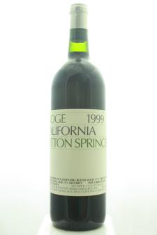 Ridge Vineyards Lytton Springs 1999