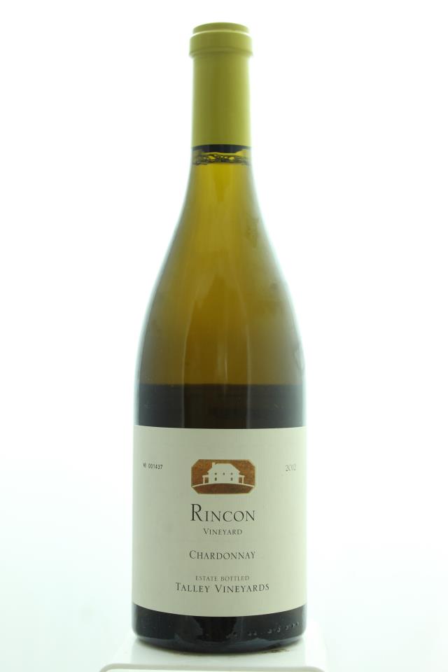 Talley Chardonnay Estate Rincon Vineyard 2012